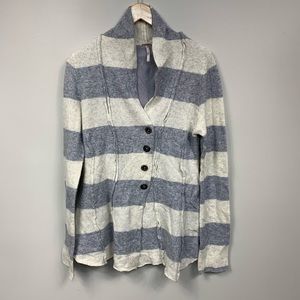 Free People | Wool Blend Striped Jacket | Large